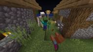 Killing hostile mobs is the most common method to get XP points in Minecraft (Image via Mojang)